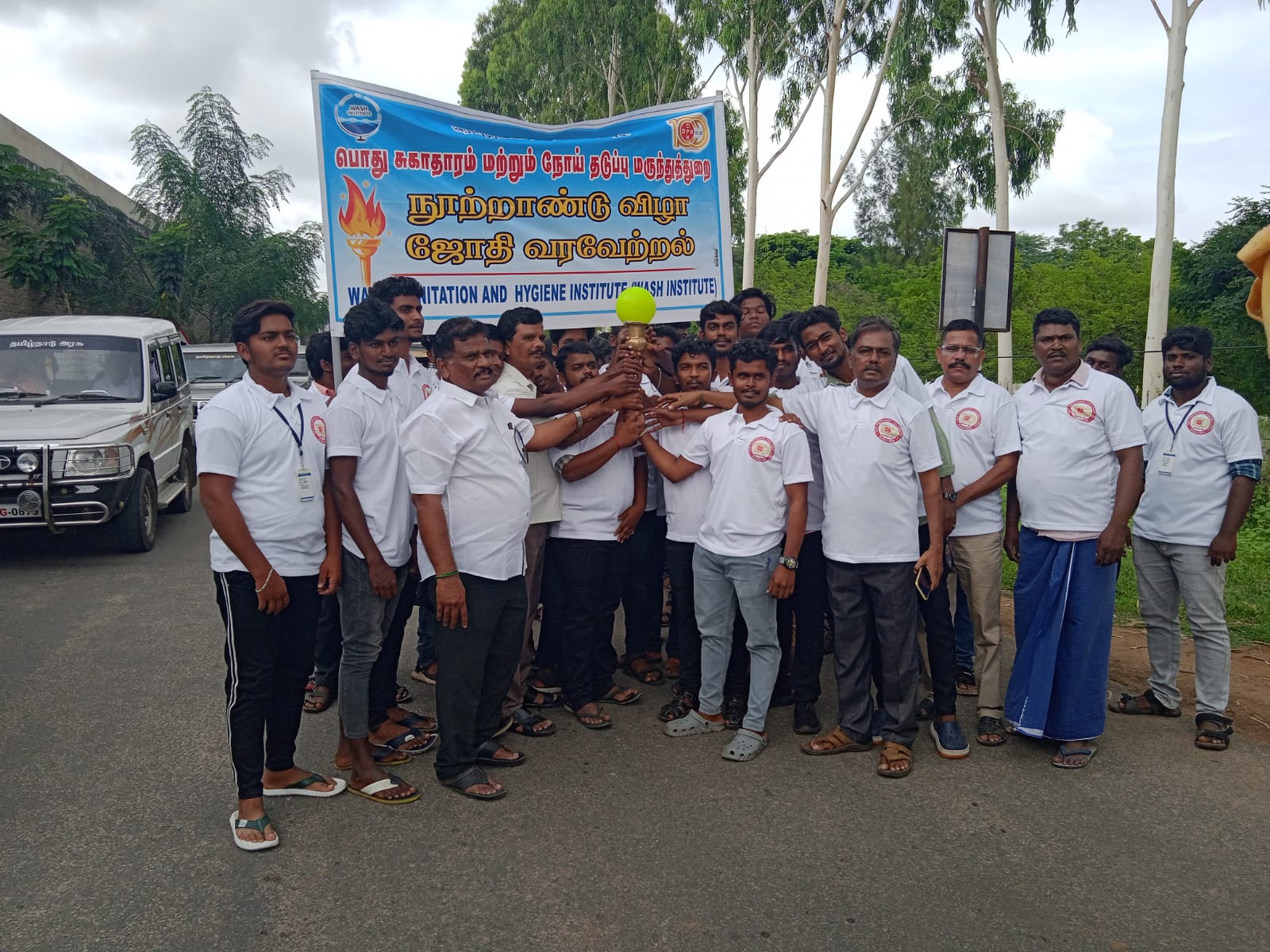  Two-year Diploma in Multipurpose(Male)/Health Inspector/Sanitary Inspector course students of batch 2021-2023 from WASH Institute had participated in a mini marathon organised on NOV 3rd 2022 on the occasion of 100yrs celebration of the Directorate of Public health and Preventive medicine